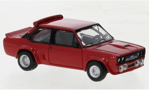 Modelauto Fiat 131 Abarth rood 1975 1/87 Brekina