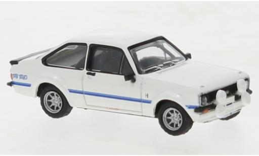 Modelauto Ford Escort RS 1800 wit 1976 1/87 Brekina