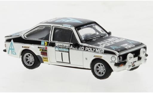 Modelauto Ford Escort RS 1800 No.1 Rally RAC Lombard 1975 1/87 Brekina