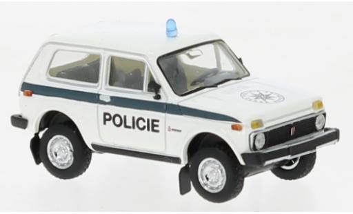 Modelauto Lada Niva Police Policie (CZ) 1/87 Brekina