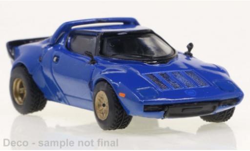 Modelauto Lancia Stratos HF blauw 1975 1/87 Brekina