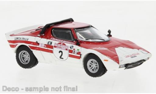 Modelauto Lancia Stratos HF No.2 Rally San Remo 1974 1/87 Brekina