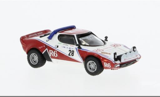 Modelauto Lancia Stratos HF No.28 R6 1982 1/87 Brekina