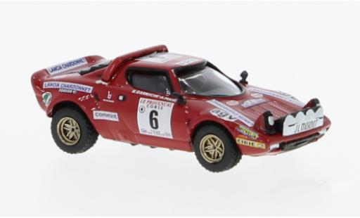 Modelauto Lancia Stratos HF No.6 Chardonnet 1975 1/87 Brekina