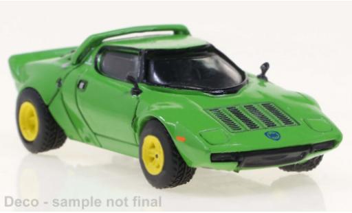 Modelauto Lancia Stratos HF groen 1975 1/87 Brekina