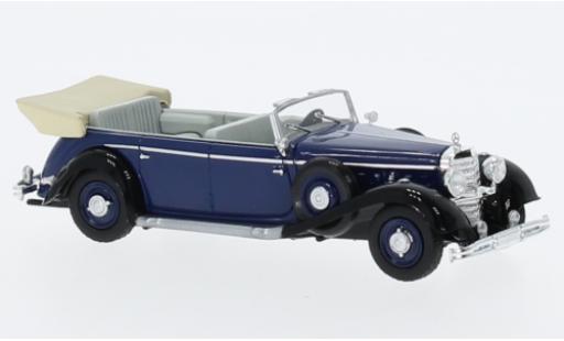 Modelauto Mercedes 770 Base K blauw fonc&Atilde;&copy; 1938 1/87 Brekina