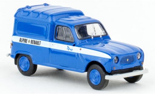 Modelauto Renault 4 Fourgonnette R Bestelbusje Alpine 1961 1/87 Brekina