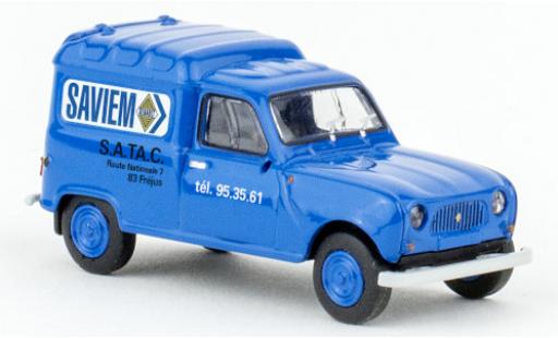 Modelauto Renault 4 Fourgonnette R Bestelbusje Saviem 1961 1/87 Brekina