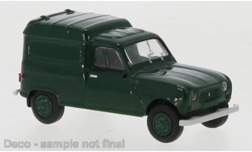 Modelauto Renault 4 Fourgonnette R Bestelbusje groen 1961 1/87 Brekina
