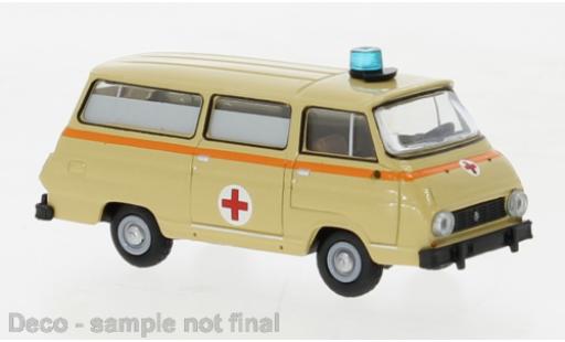 Modelauto Skoda 1203 Bus Ambulance 1969 1/87 Brekina
