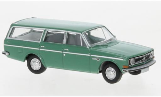 Modelauto Volvo 145 Base camionnette groen 1971 1/87 Brekina