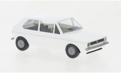 Modelauto Volkswagen Golf Base I wit 1974 1/87 Brekina