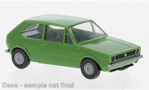 Modelauto Volkswagen Golf Base I groen 1974 1/87 Brekina