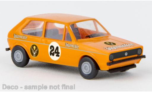 Modelauto Volkswagen Golf Base I J&Atilde;&curren;germeister 1974 1/87 Brekina