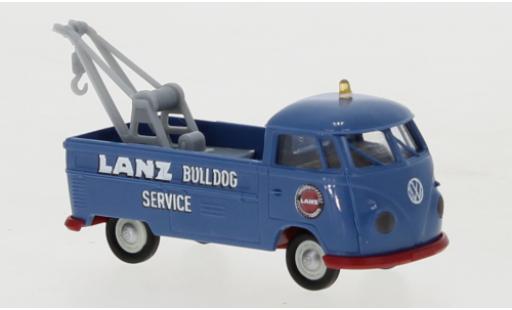 Modelauto Volkswagen T1 B d&Atilde;&copy;panneuse Lanz Bulldog 1960 1/87 Brekina