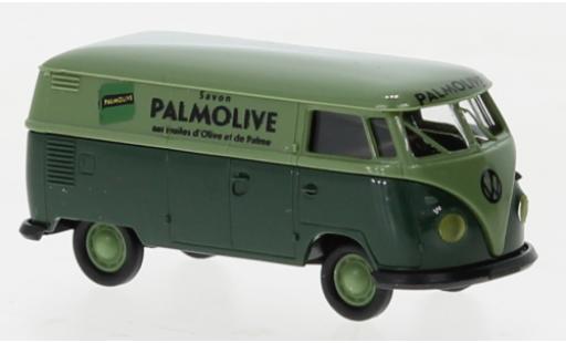 Modelauto Volkswagen T1 B bestelwagen Palmolijfgroene Palmolijfgroene 1960 1/87 Brekina