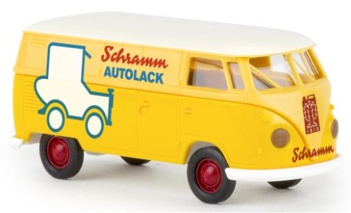 Modelauto Volkswagen T1 B bestelwagen Schramm Autolack 1/87 Brekina