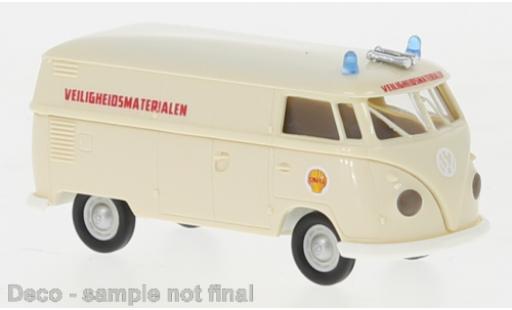Modelauto Volkswagen T1 B bestelwagen S Veiligheidsmaterialen 1960 1/87 Brekina
