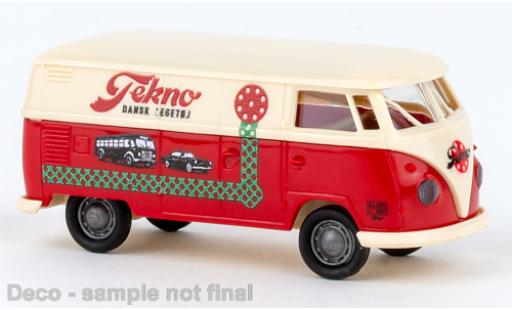 Modelauto Volkswagen T1 B bestelwagen Tekno (DK) 1960 1/87 Brekina