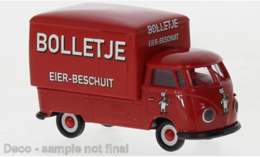 Modelauto Volkswagen T1 B Gro&Atilde;�raum-wagon conteneur Bolletje 1960 1/87 Brekina