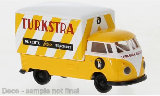 Modelauto Volkswagen T1 B Gro&Atilde;�raum-wagon conteneur Turkstra Turkstra 1960 1/87 Brekina