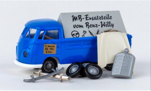 Modelauto Volkswagen T1 B plateforme Benz Willy 1960 1/87 Brekina