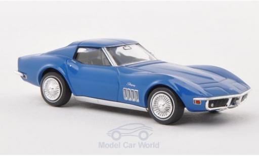 Modelauto Chevrolet Corvette Coupe (C3) blauw 1/87 Brekina