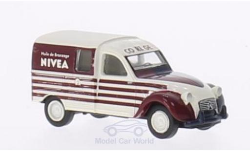 Modelauto Citroen 2CV Fourgonnette AZU Nivea (F) 1/87 Brekina