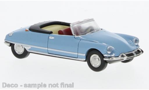 Modelauto Citroen DS Berline Cabrio blauw 1963 1/87 Brekina