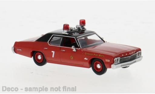 Modelauto Dodge Monaco pompiers Chicago Fire Dept. 1974 1/87 Brekina