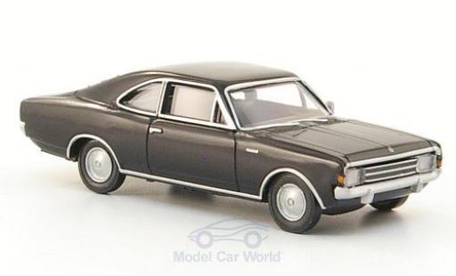 Modelauto Opel Rekord C Coupe zwart 1/87 Brekina
