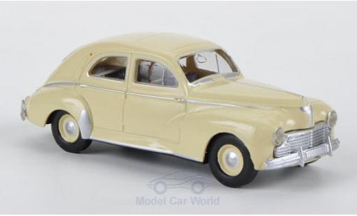 Modelauto Peugeot 203 Berline Sedan beige 1/87 Brekina
