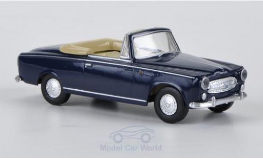 Modelauto Peugeot 403 Berline blauw 1/87 Brekina