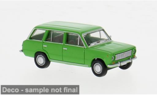 Modelauto Fiat 124 Familiare groen 1966 1/87 Brekina