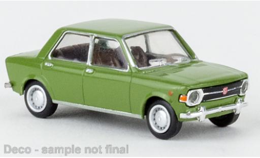 Modelauto Fiat 128 Berlina groen 1969 1/87 Brekina