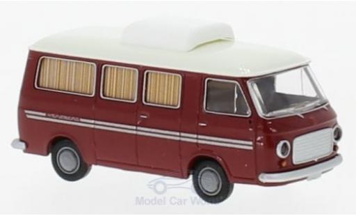 Modelauto Fiat 238 Camper Weinsberg rood 1/87 Brekina