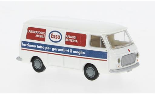 Modelauto Fiat 238 Van bestelwagen Esso Laboratorio Mobile 1966 1/87 Brekina