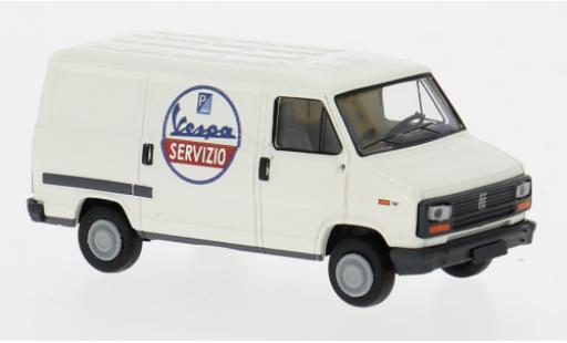Modelauto Fiat Ducato Kasten bestelwagen 1982 Vespa 1/87 Brekina