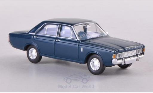 Modelauto Ford 17M 17M P7b () blauw 1/87 Brekina