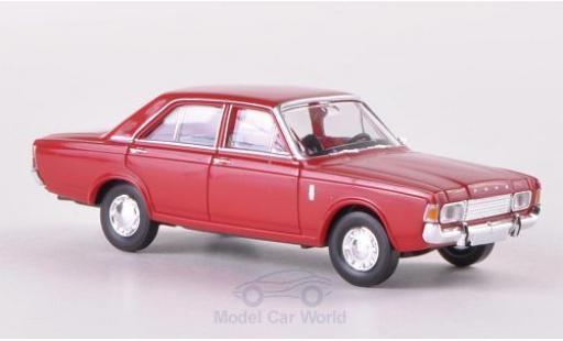 Modelauto Ford 17M 17M P7b () rood 1/87 Brekina