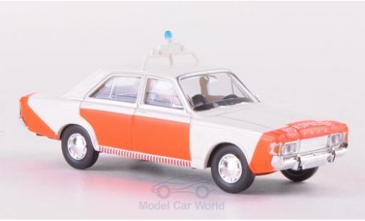 Modelauto Ford 17M 17M P7b () Rijkspolitie Politie (NL) 1/87 Brekina