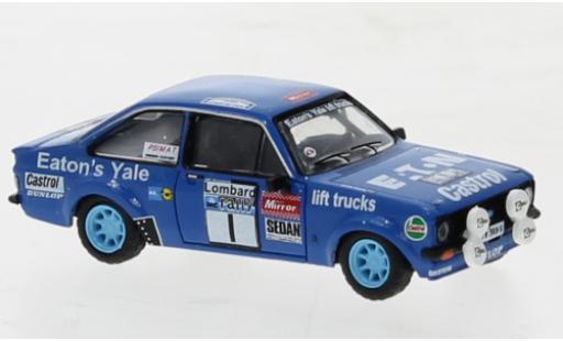Modelauto Ford Escort RS 1800 No.1 Rally RAC Lombard 1979 1/87 Brekina