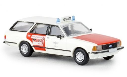 Modelauto Ford Granada Turnier II Berufsbrandweer K&Atilde;&para;ln 1977 1/87 Brekina