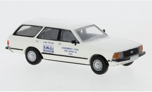Modelauto Ford Granada Turnier II Kundendienstschule 1977 1/87 Brekina