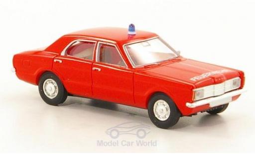 Modelauto Ford Taunus Berline L Brandweer 1/87 Brekina