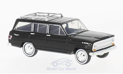 Modelauto Jeep Wagoneer Base zwart 1/87 Brekina