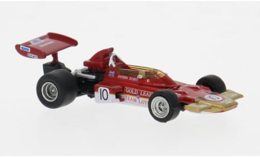Modelauto Lotus 72 72D D No.10 Gold Leaf formule 1 GP Holland 1970 1/87 Brekina