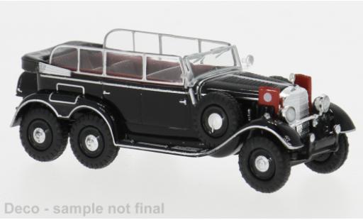 Modelauto Mercedes G4 Base zwart 1938 1/87 Brekina
