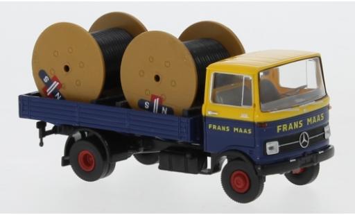 Modelauto Mercedes LP 608 Base Frans Maas (NL) 1965 avec Kabeltrommeln 1/87 Brekina
