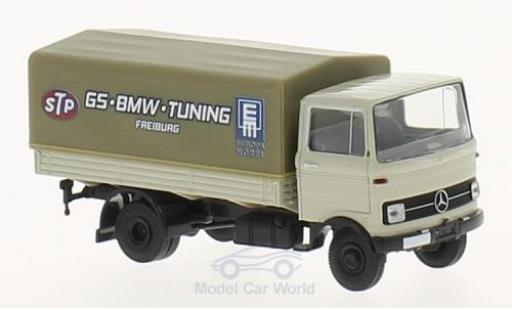 Modelauto Mercedes LP 608 Pritsche GS-Tuning laadbak-Plane 1/87 Brekina